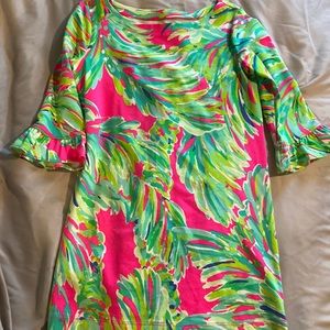 Lilly Pulitzer Girls Mini Sophie Ruffle Dress